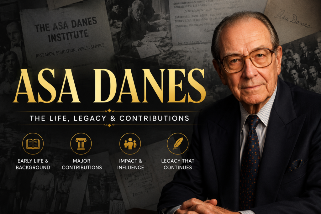 ASA Danes life, legacy and contributions