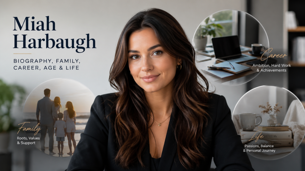 Miah Harbaugh biography featuring information about her family, career, age, and personal life